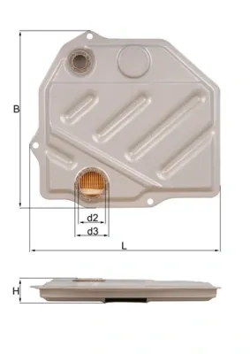 Фільтр АКПП HX46 Mahle Original