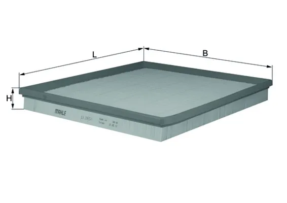 Повітряний фільтр LX20651 Mahle Original