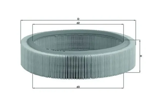 Повітряний фільтр LX317 Mahle Original
