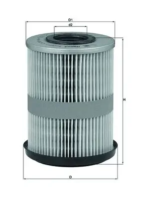Повітряний фільтр LX293 Mahle Original