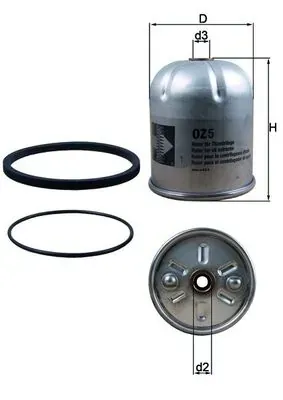 Масляний фільтр OZ5D Mahle Original