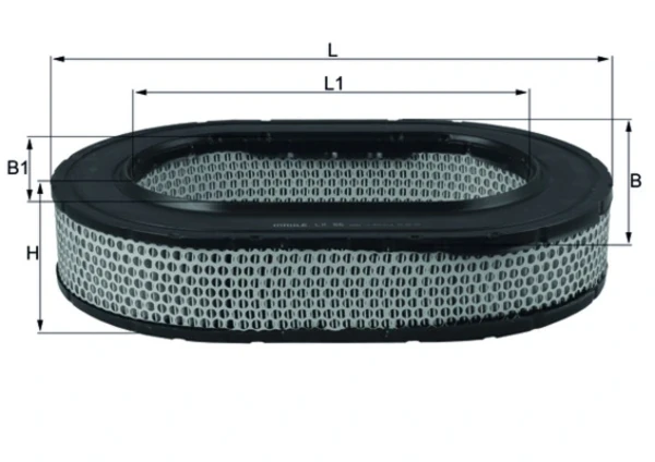 Повітряний фільтр LX86 Mahle Original