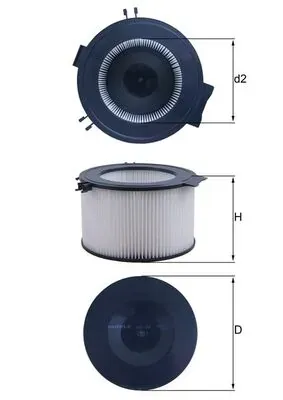 Фільтр салону LA65 Mahle Original