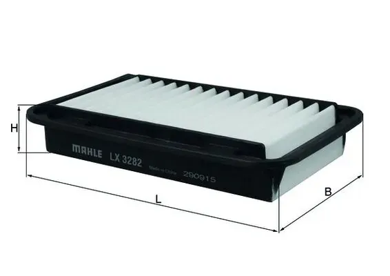 Повітряний фільтр LX3282 Mahle Original