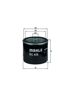 Масляний фільтр OC458 Mahle Original