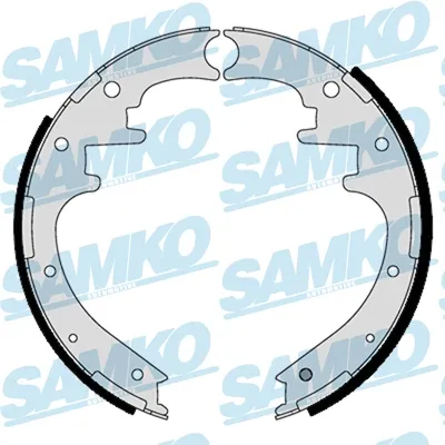 Колодки гальмові задні, барабанні 81125 Samko