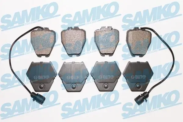 Передні тормозні колодки 5SP1767 Samko
