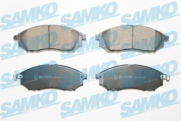 Передні тормозні колодки 5SP1406 Samko