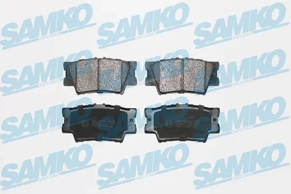 Задні гальмівні колодки 5SP1281 Samko