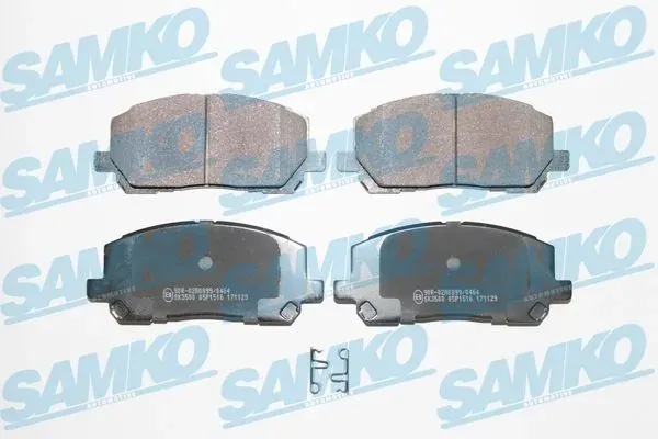 Передні тормозні колодки 5SP1516 Samko