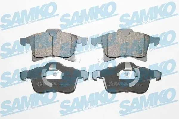 Передні тормозні колодки 5SP1197 Samko