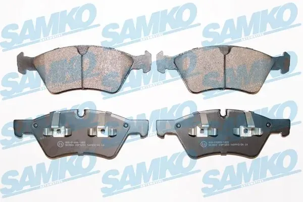 Передні тормозні колодки 5SP1253 Samko