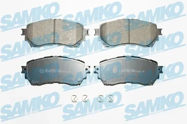 Передні тормозні колодки 5SP1916 Samko
