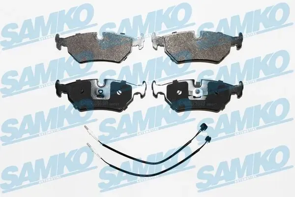 Задні гальмівні колодки 5SP497 Samko