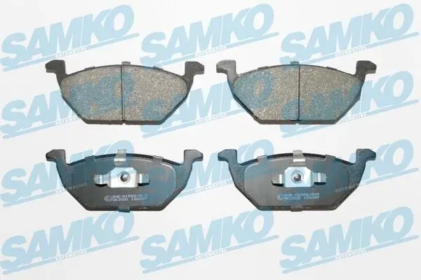 Передні тормозні колодки 5SP668 Samko