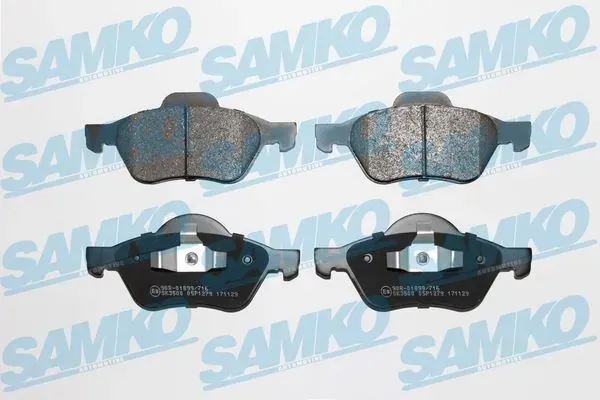 Передні тормозні колодки 5SP1279 Samko