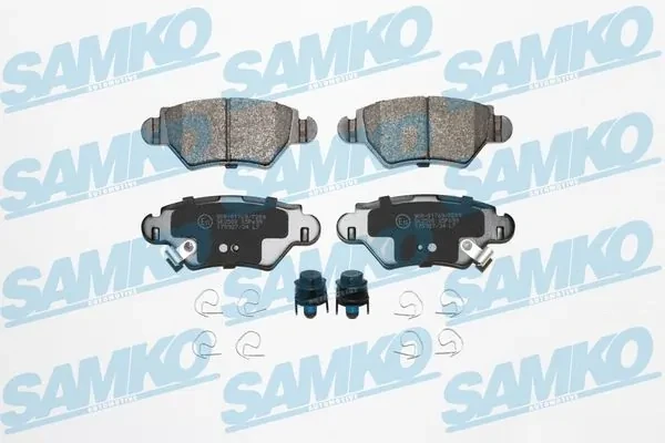 Задні гальмівні колодки 5SP699 Samko