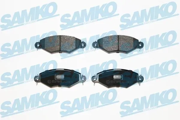 Передні тормозні колодки 5SP708 Samko