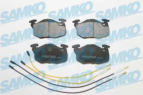 Передні тормозні колодки 5SP384 Samko