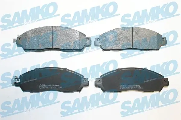 Передні тормозні колодки 5SP2056 Samko