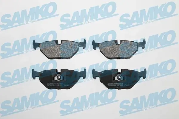 Задні гальмівні колодки 5SP463 Samko