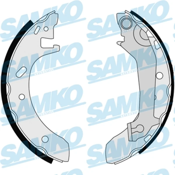 Колодки гальмові задні, барабанні 87140 Samko