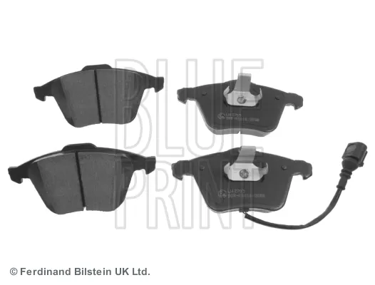 Передні тормозні колодки ADV184207 Blue Print