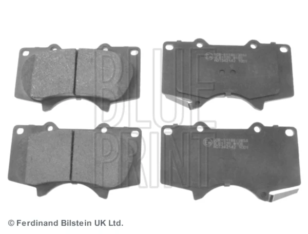 Передні тормозні колодки ADT342142 Blue Print