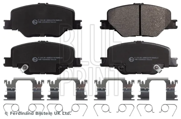 Передні тормозні колодки 84124408 Opel