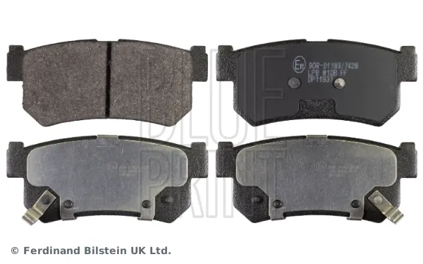 Задні гальмівні колодки ADG04262 Blue Print