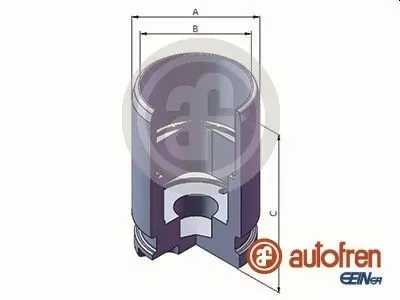 Поршень супорту гальмівного, заднього D025286 Autofren