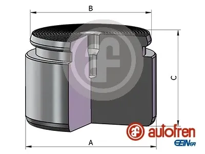 Поршень супорту гальмівного, переднього D025625 Autofren