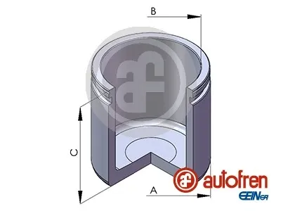 Поршень супорту гальмівного, переднього D02576 Autofren