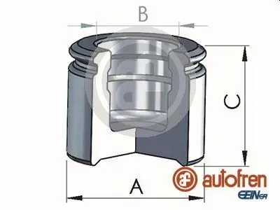 Поршень супорту гальмівного, заднього K04762111 Fiat/Alfa/Lancia