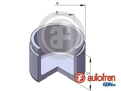 Поршень супорту гальмівного, переднього D02596 Autofren
