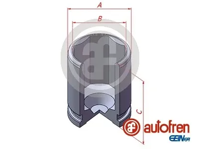 Поршень супорту гальмівного, заднього D025543 Autofren