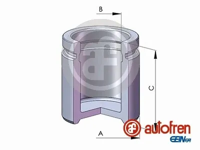 Поршень супорту гальмівного, переднього D025795 Autofren