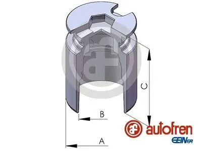 Поршень супорту гальмівного, заднього D025777 Autofren