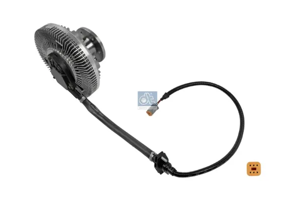 Вискомуфта вентилятора 635027 Diesel Technic