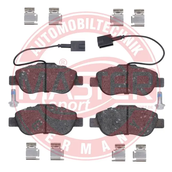 Передні тормозні колодки 13046038462NSETMS Master-sport