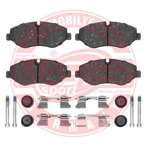 Передні тормозні колодки 13046048262NSETMS Master-sport