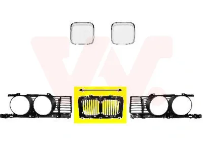 Решітка радіатора 0635510 VAN Wezel