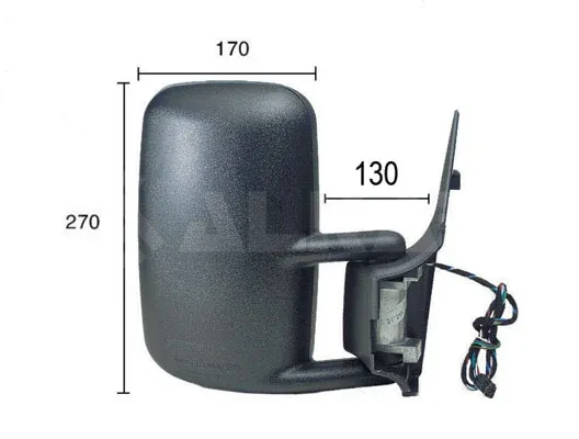 Дзеркало праве 9226966 Alkar