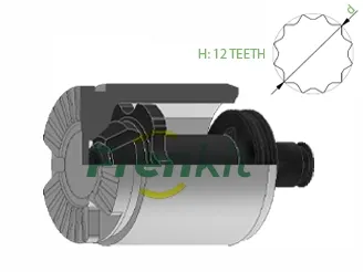 Поршень супорту гальмівного, заднього K434806 Frenkit