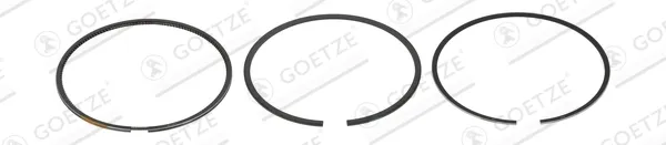 Кільця поршневі компресора, на 1 циліндр, STD 0845270000 Goetze