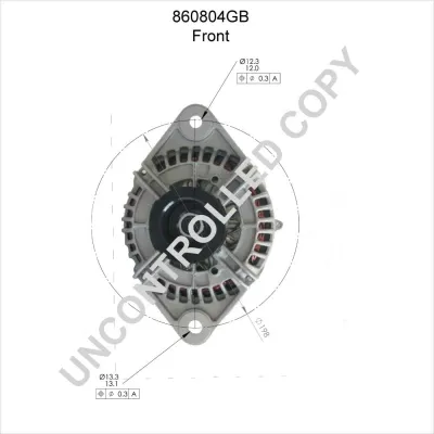 Генератор 860804GB Prestolite