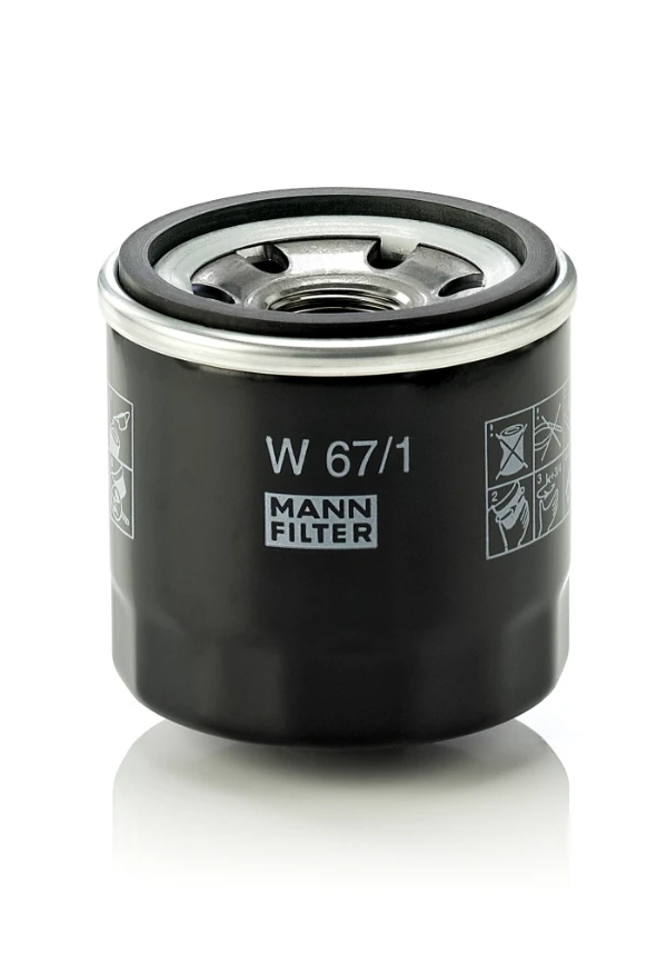 Масляний фільтр W671 Mann-Filter