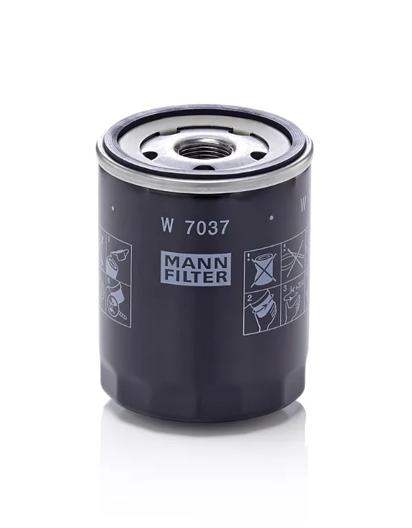 Масляний фільтр W7037 Mann-Filter
