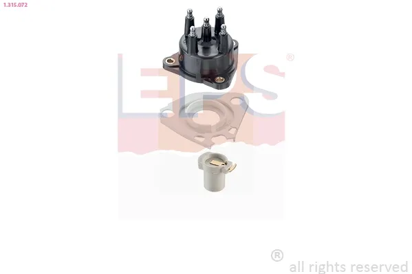 Кришка розподільника запалювання / трамблера на Renault 19 I B53, C53