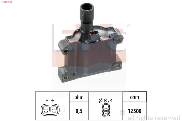 Котушка запалювання Toyota Previa TCR1, TCR2